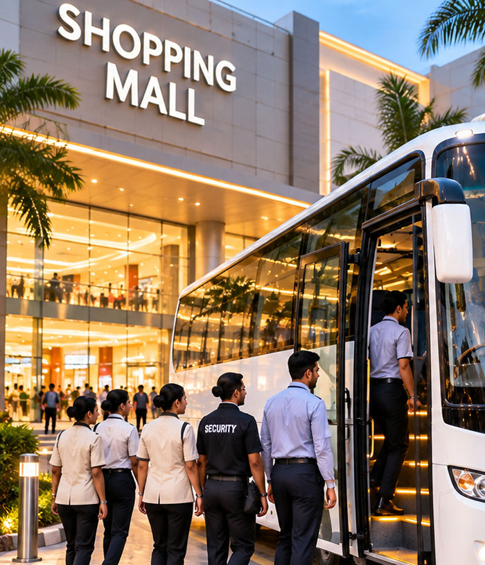 Retail Malls Staff Transport