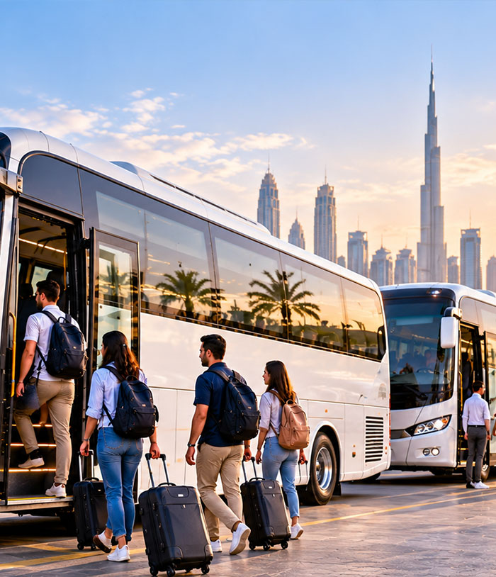 Bus rental
