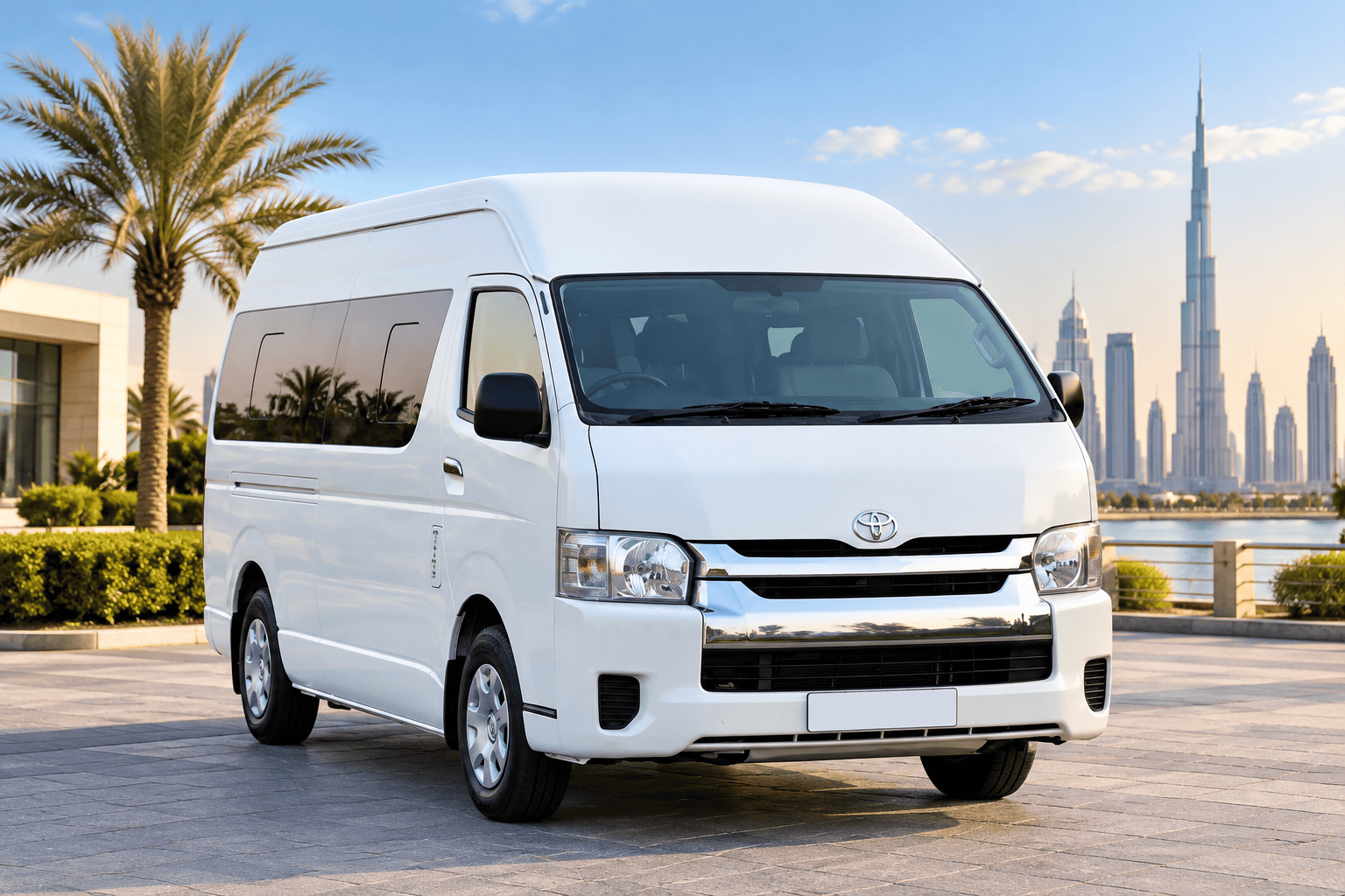 14 seater van for rent in Dubai