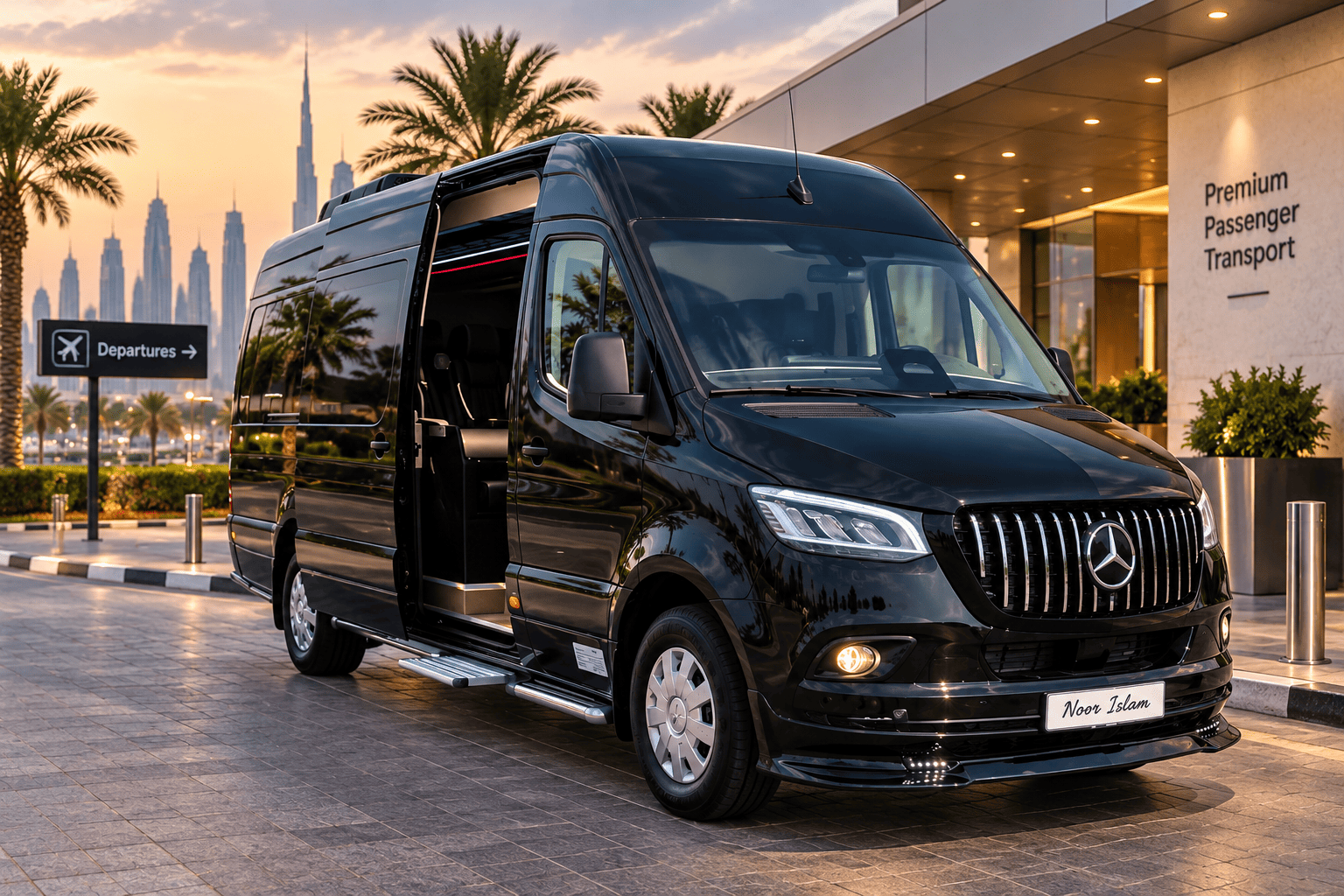Luxury 19 seater Van Rental